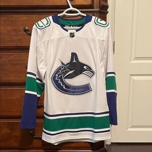 NHL White and Blue Jersey